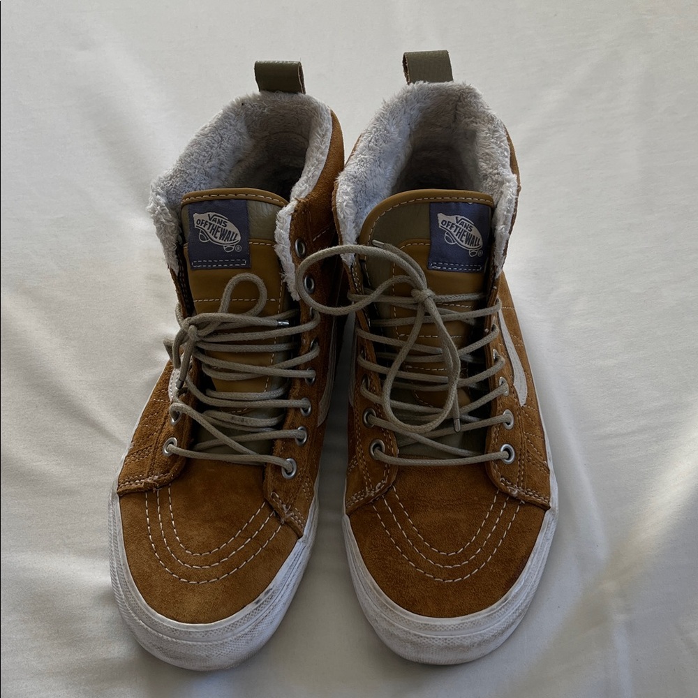 Vans Men's Tan High-Top Sneakers